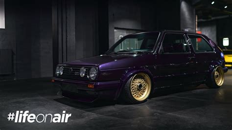 jp performance fire and ice vw mk2 on air suspension lifeonair youtube