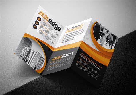 Marketing Seminar Tri Fold Brochure Template Psd Ai And Vector