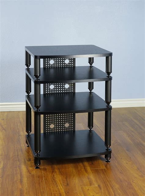 Audiovideo Rack For Hi Fi With 4 Shelves — American Recorder