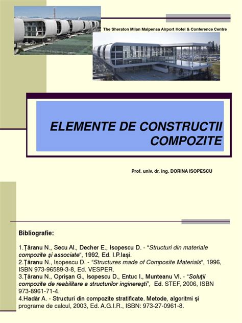 Pdf Note De Curs Elemente De Constructii Compozite