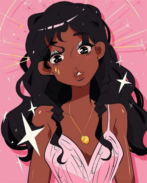 Cute Anime Black Girl Wallpaper Arthatravel Com
