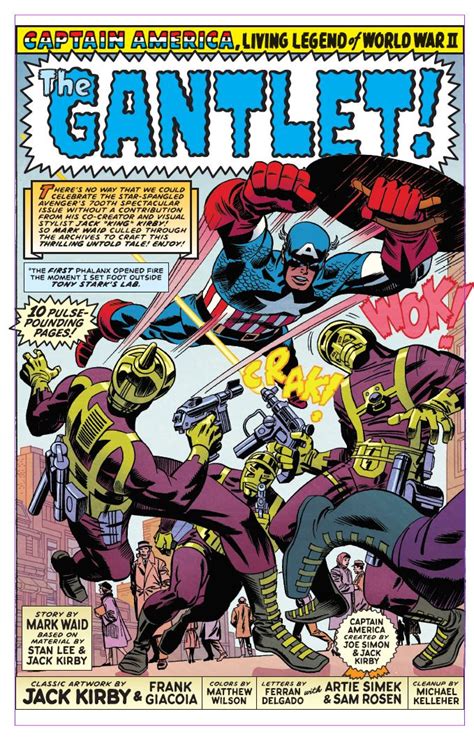 Tom Brevoort on Twitter: "One of the best features in CAPTAIN AMERICA