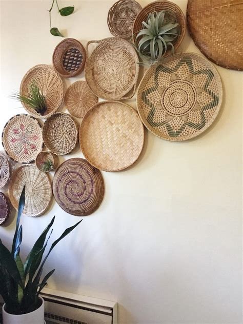 Bohemian Basket Wall Basket Bohemian Wall Basket Wall Decor