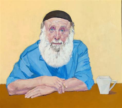Portrait Of Man Yacov Painting By Lubalem Artmajeur