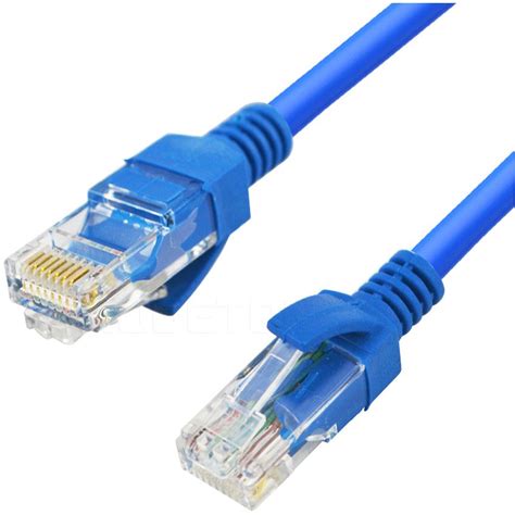 Cable Internet De Red Adaptador Rj45 Ethernet UTP LAN Azul DigitalCrazy