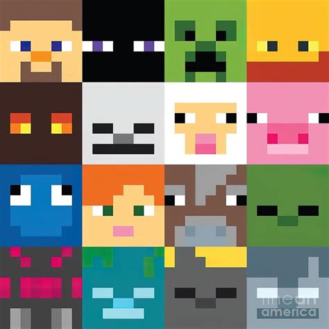 Cool Minecraft Faces
