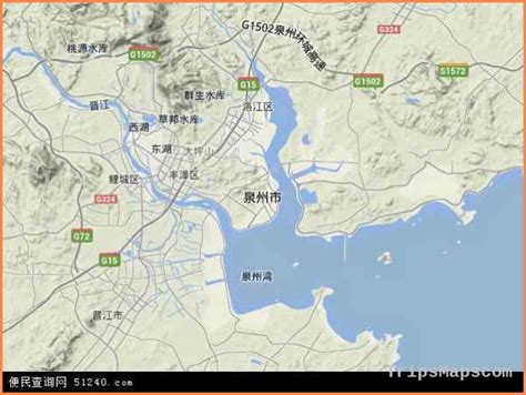 Quanzhou Map Travel Map