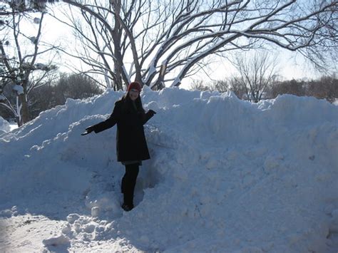 Thats A Big Snow Bank Grace Mitchell Flickr