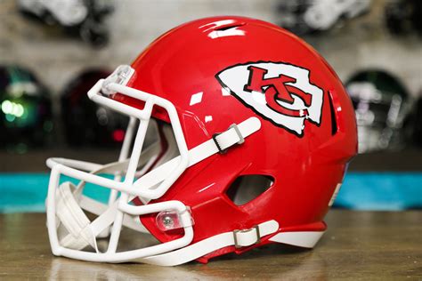 Kansas City Chiefs Riddell Speed Replica Helmet Green Gridiron Inc