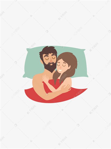 情侣拥抱睡觉素材图片免费下载 千库网