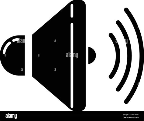 Sound Speaker Glyph Icon Volume Control Loudspeaker Megaphone