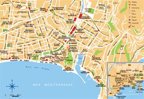 Mapa Menton Plano De Menton Nice France Map Nice France Tourist Map