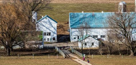 Amish Farm Central Pennsylvania Photograph By Stan Dzugan Fine Art