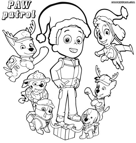 Paw patrol is an animated tv show is the created by spin master entertainment first aired nickelodeon. PAW Patrol coloring pages | Coloring pages to download and ...