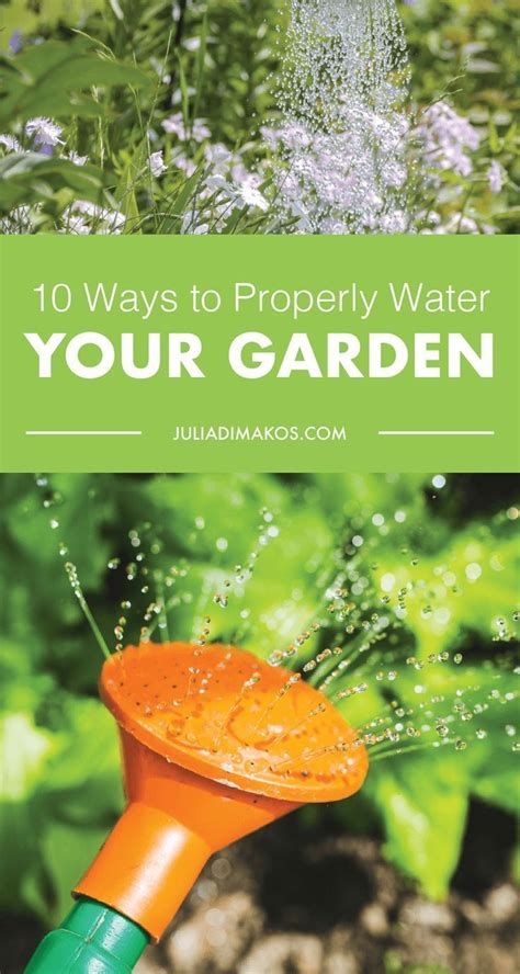 10 Ways To Properly Water Your Garden Free Pdf With 5 Additional