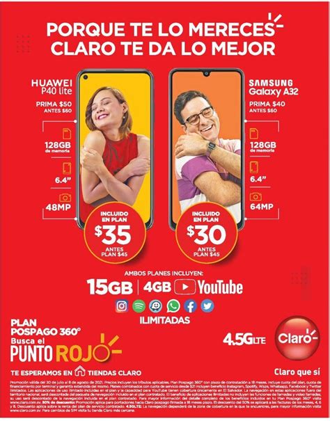 Oferta De Celular Huawei Y Samsung Pospago En Claro El Salvador 04