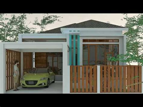 12 best small house exterior images on pinterest. DESAIN RUMAH 7X12 3 KAMAR TIDUR - YouTube