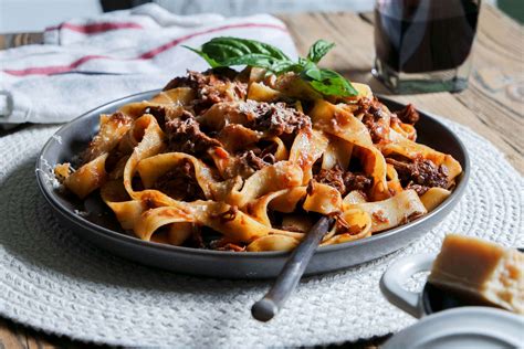 Beef Short Rib Red Wine Ragu With Pappardelle Jess Pryles