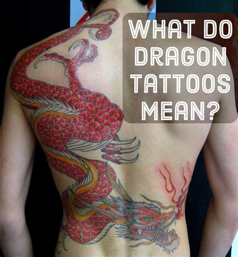 Dragon Tattoo Photos And What They Mean Tatring