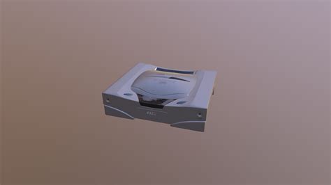 Saturn 3d Model Of Sega Saturn Prototype Shell Obscure Gamers
