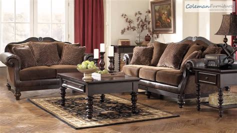Don't wait for seasonal sales; Key Town Truffle Living Room Furniture from Millennium by ...