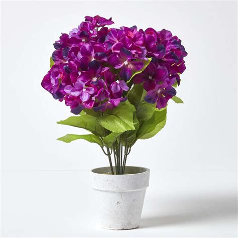 Beautiful silk floral arrangements with cone inserts accompany the vases. Artificial Hydrangea Plant Silk Fake Flowers Large Home ...