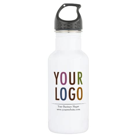 18 Oz Personalised Water Bottle With Company Logo Au