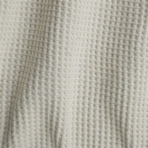 2080 Heavyweight Thermal Natural Undyed Spiritex Organic Fabric