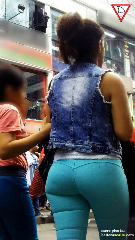 Mujeres En Pantalon Apretado Marcando Tanga Mujeres Bellas En La Calle