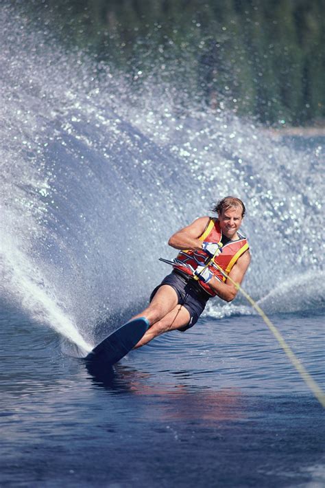 Outdoor Activities Lake Fun Grand Lake Water Skiing