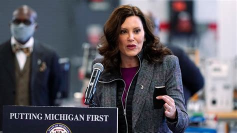 Michigan Dem Gov Gretchen Whitmer Says Gop Inflaming Issue Of Explicit