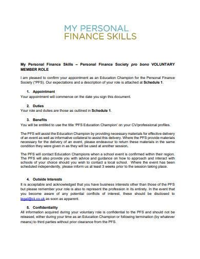 Managers should understand the financial implications of their decisions and how to use financial information to. FREE 10+ Finance Skills Samples in PDF | MS Word