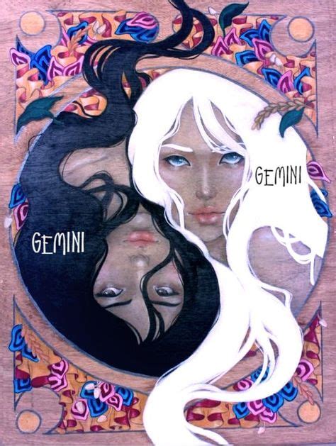 Gemini Art Princesssmiaxx♡ With Images Gemini Art Art Illustration