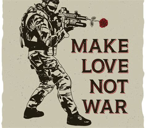 Make Love Not War Poets