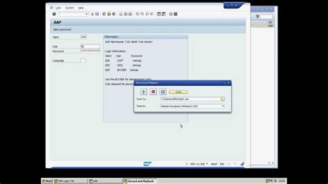 How To Automate Sap Inside The Spr Environment Youtube
