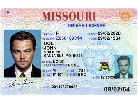 Missouri Fake Driver License Scannable New Buy Scannable Fake Id