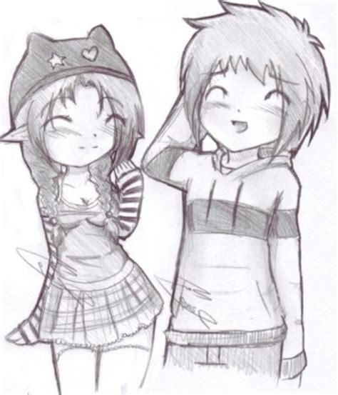 Anime Couple Heart Wallpaper In 2020 Cute Sketches Best Friend Drawings Drawings Of Friends