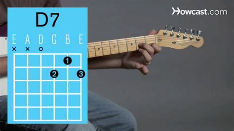 How To Play A D7 Open Chord Guitar Lessons Youtube