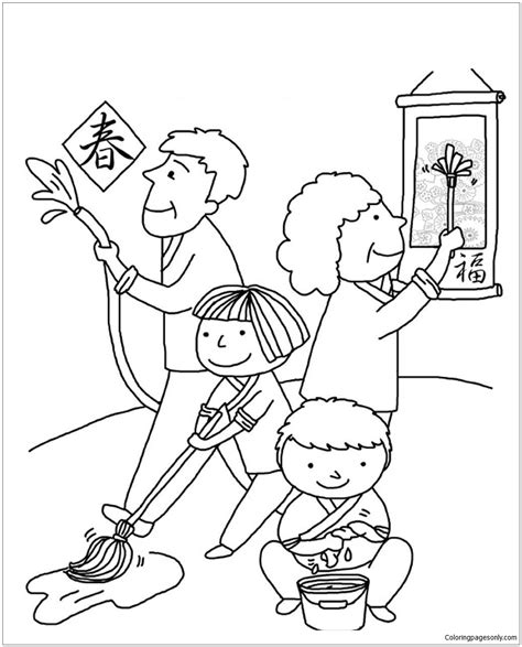 All house symbol coloring pages are printable. Coloring Pages Cleaning at GetColorings.com | Free ...