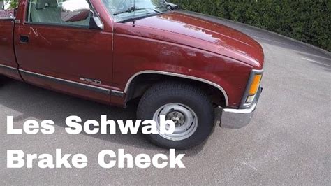 Getting A Brake Inspection At Les Schwab And How To Know It Is Time For