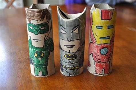 Toilet Paper Roll Superheroes Kiki Tolman Maybe Wyatt Would Like