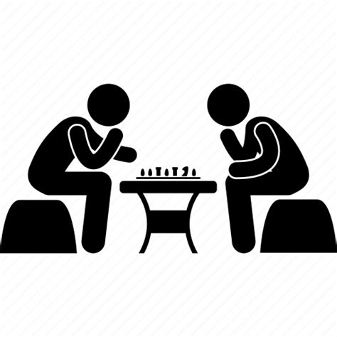 Board Chess Games Man People Person Playing Icon Download On