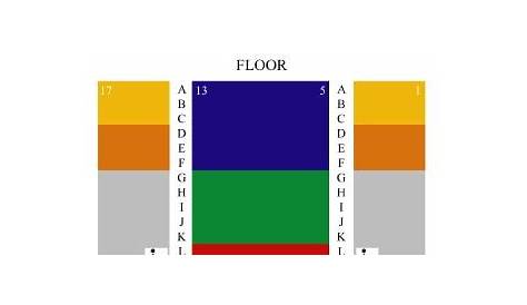 newmark theater seating chart