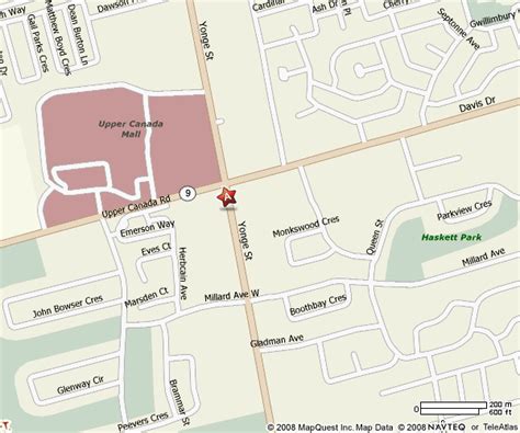 Newmarket Town Centre Map