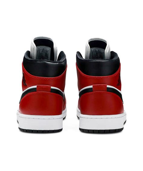 Nike Air Jordan 1 Mid Chicago Black Toe Ozzy Kicks Ozzykicks