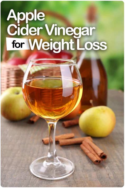 Apple Cider Vinegar For Weight Loss