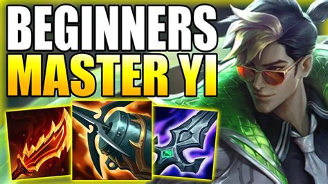 HOW TO PLAY MASTER YI JUNGLE FOR BEGINNERS IN DEPTH GUIDE S13 Best