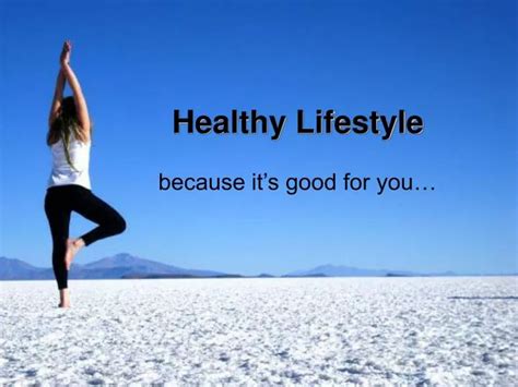 Ppt Healthy Lifestyle Powerpoint Presentation Free Download Id6528778