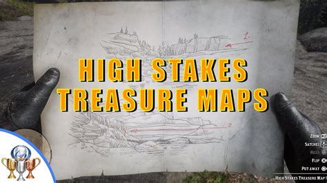 Red Dead Redemption 2 High Stakes Treasure Maps Treasure Hunt