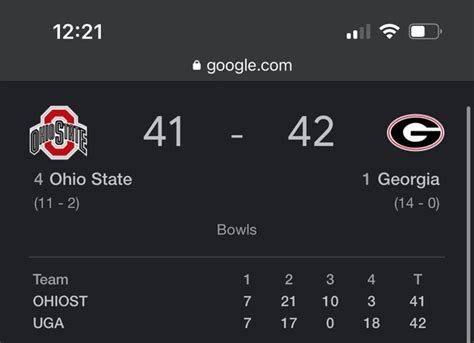 Who Was The First Cfb Team To Lose In 2023 Theee Ohio State Suckeyes
